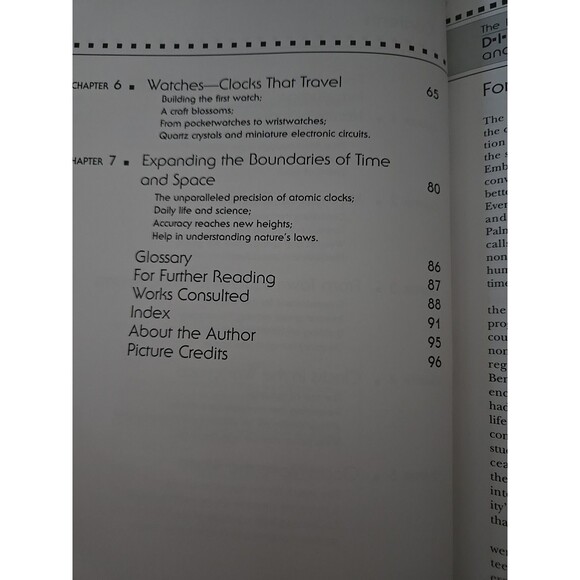 Clocks :The Encyclopedia of Discovery and Invention Chronicling Time 96 Pgs Book - Picture 6 of 6